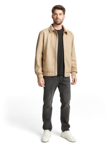 Jacke in Wildleder-Optik XL Regular Fit - Cashew Beige