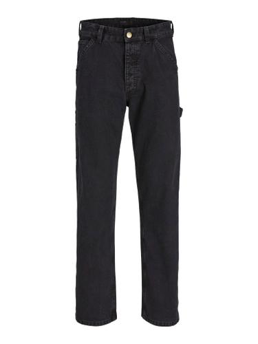 JJIEDDIE JJCARPENTER MF 050 NOOS 28/32 Locker geschnitten - Black