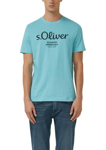 T-Shirt XL Regular Fit - Türkis