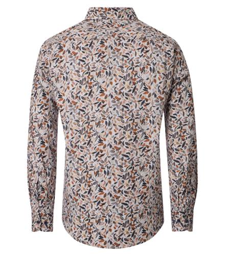 Freizeithemd XXL Casual Fit - Braun