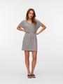 VMHOLLY SS SHORT DRESS JRS XS Normal geschnitten - Silver Lining