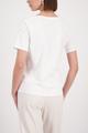 T-Shirt mit Strasssteinen 40 - Off-white