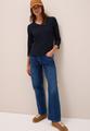 Basic V-Neck Shirt S - Urban Dark Blue