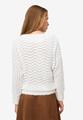 Sweatshirt mit Wellenmuster 38 - Eggnog
