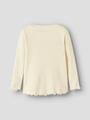 NMFNIMMA LS SLIM TOP PB 110 Slim Fit - Parchment