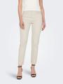 ONLY ONLEMILY LIFE HW ST RAW CRPANK COL NOOS 3267002 ecru - Beige / 29/34