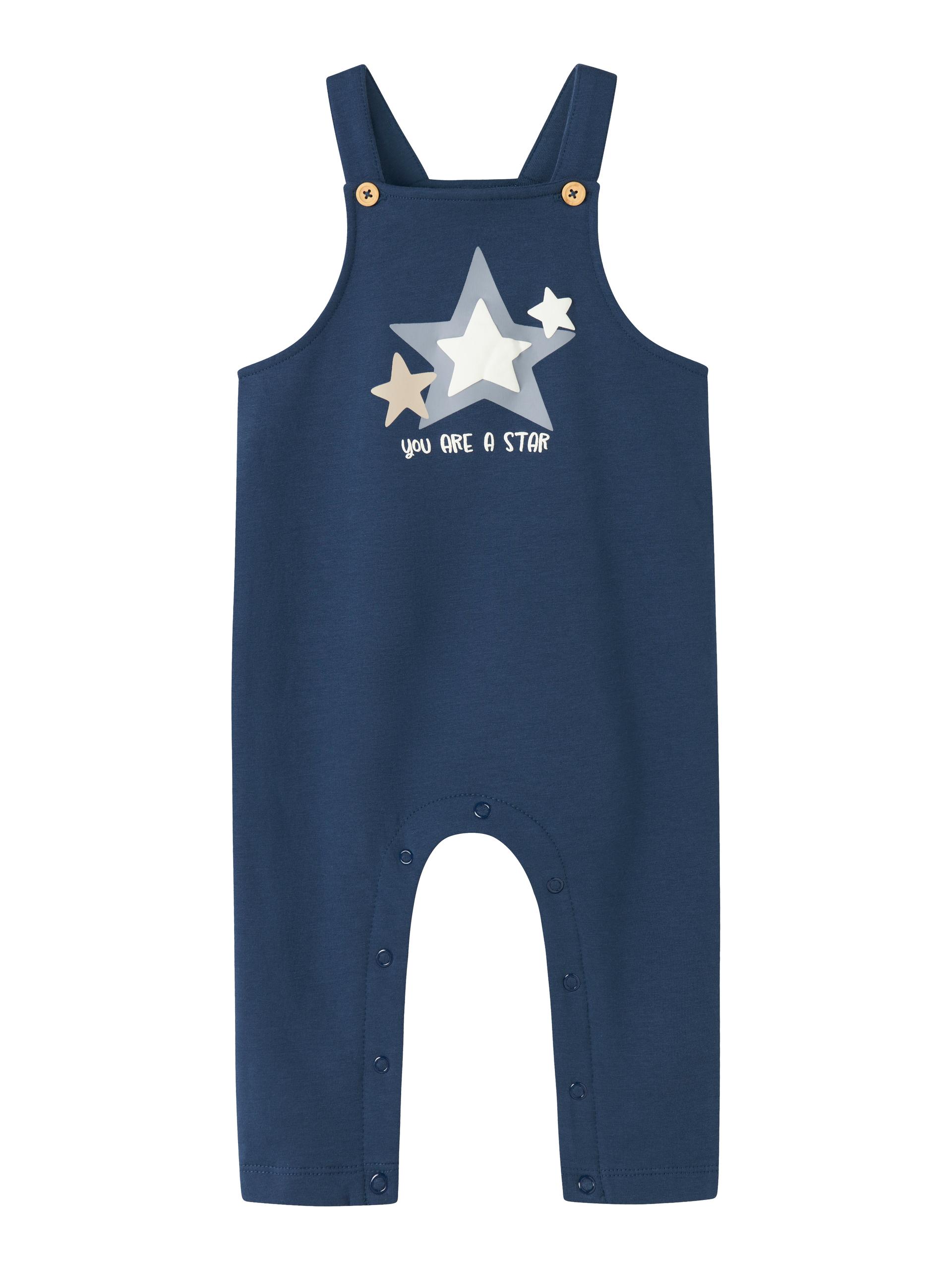 NBMVONNE SWEAT OVERALL BOX BRU 80 Normal geschnitten - Insignia Blue