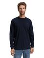 Basic shirt met lange mouwen van katoen