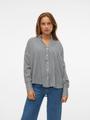VMBUMPY L/S OVERSIZE SHIRT WVN GA M Locker geschnitten - Snow White
