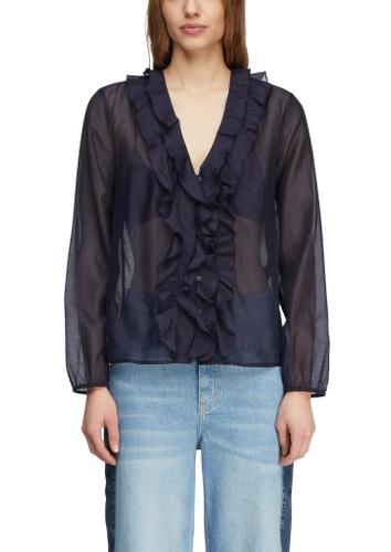 Bluse 36 - Blau