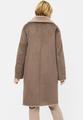 Fake Fur Webpelzkurzmantel 40 - Taupe