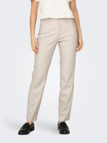 ONLEMILY HW ST ANK FAUX LEATHER PNT