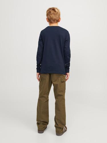JJELOGO TEE LS O-NECK 2 COL SN MNI