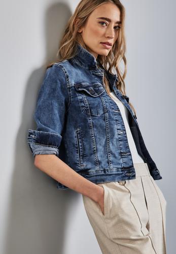 Jeansjacke Blau 42