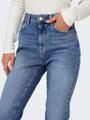 ONLEMILY STRETCH HW ST AK DNM CRO571NOOS 25/32 Gerade geschnitten - Medium Blue Denim