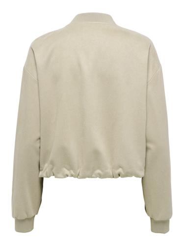 ONLMAVI LIFE LS FAUX SUEDE BOMBER CC PNT L - Pure Cashmere