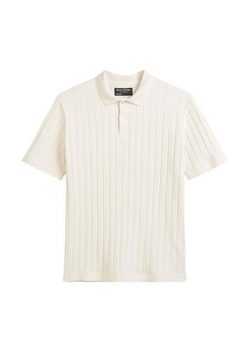 Poloshirt Jersey regular Weiß XL
