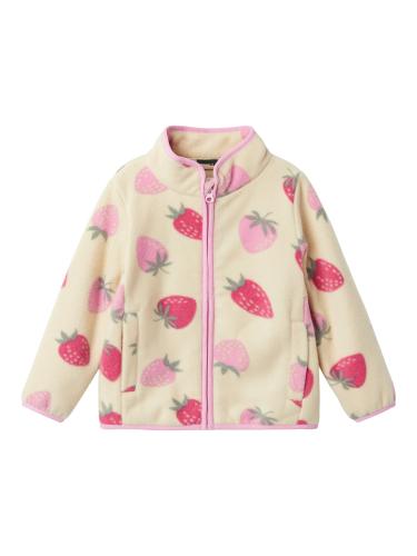 NMFMEEKO FLEECE JACKET BERRY 128 - Fog