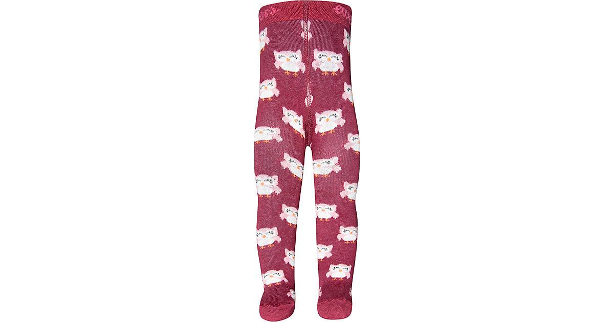 Baby Strickstrumpfhose bordeaux Gr. 74 Mädchen Baby