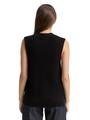 Pullunder mit V-Ausschnitt M Regular Fit - Deep Black
