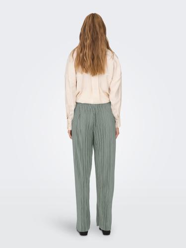 ONLRAVENNA PLISSE PANT NOOS JRS XL Normal geschnitten - Agave Green