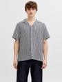 JORMONTAUK CROCHET SHIRT SS SA26 LN L Locker geschnitten - Sky Captain