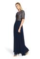 Abendkleid 42 Ausgestellt - Patch Dark Blue/Dark Blue