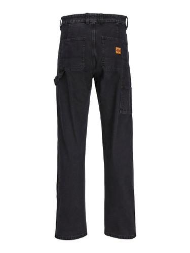 JJIEDDIE JJCARPENTER MF 050 NOOS 28/32 Locker geschnitten - Black