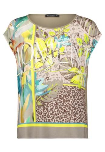Casual-Shirt 44 Lässig - Beige/Yellow