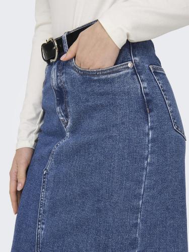 ONLSIRI FRONT SLIT SKIRT DNM GUA NO