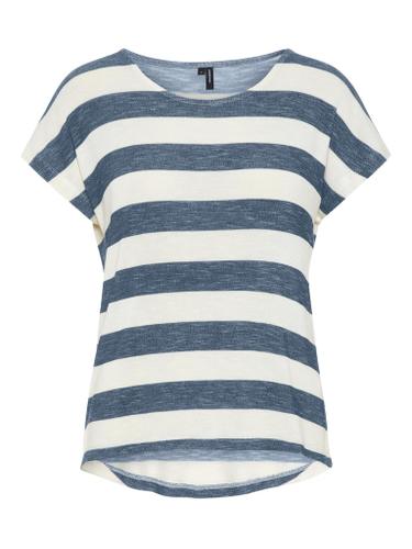 VMWIDE STRIPE S/L TOP GA NOOS