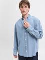 JORNORREBRO DENIM SHIRT LS SN XXL Locker geschnitten - Medium Blue Denim