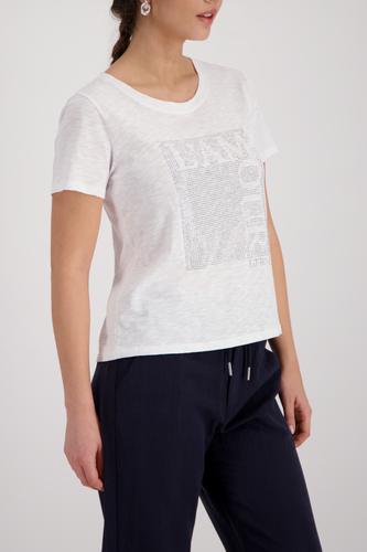 T-Shirt mit Strasssteinen