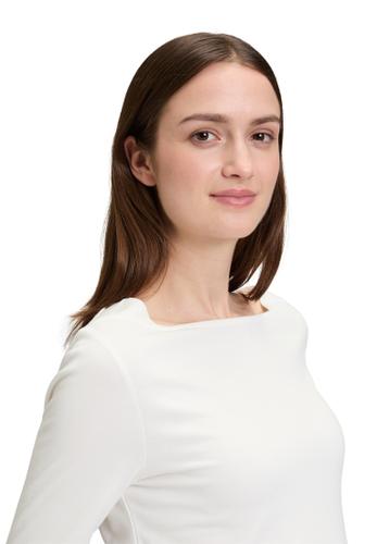 Casual-Shirt M Gerade - Rohweiß