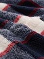 Teddy Overshirt mit Karomuster
