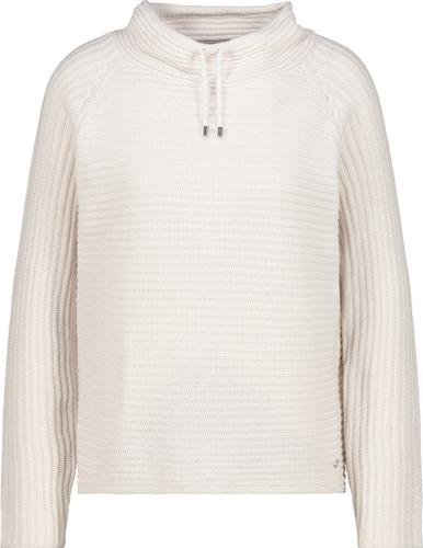 Strickpullover mit Stehkragen 44 - Almond