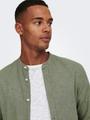 ONSCAIDEN LIFE LS LINEN BLEND MAO NOOS
