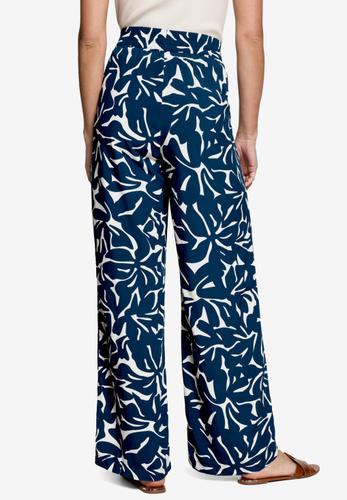Stoffhose mit Blumenmuster