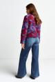 Boucl� jacket Rot S