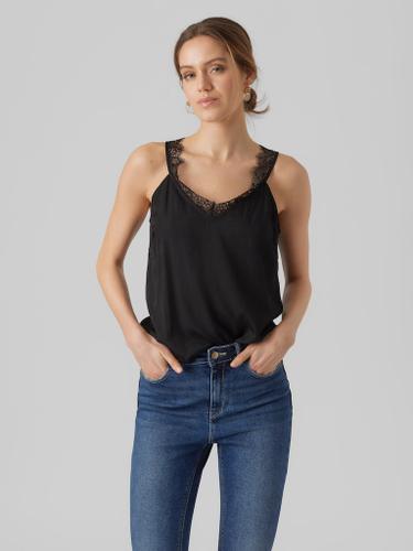 VMINA LACE SINGLET TOP WVN