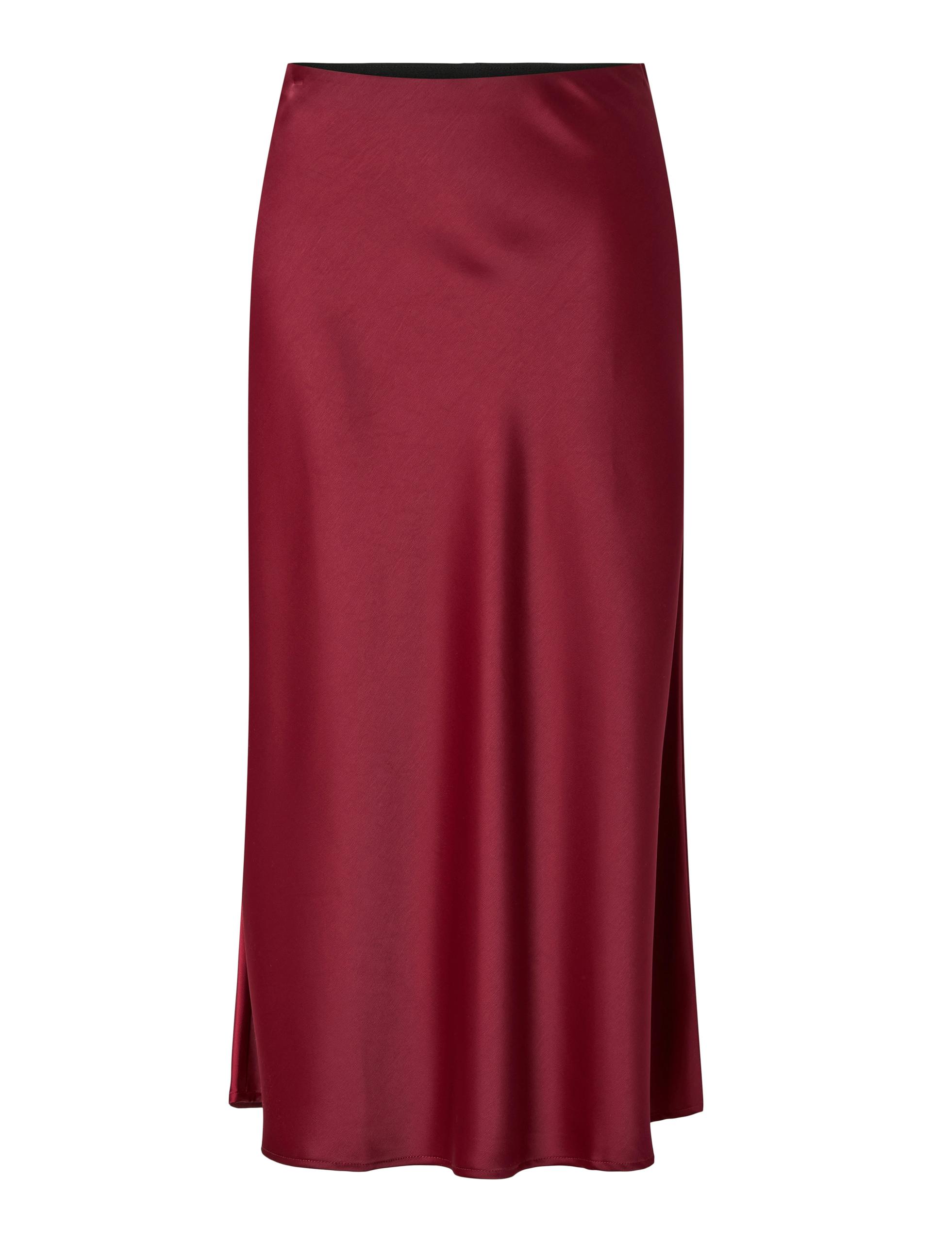 YASPELLA HW MIDI SKIRT S. NOOS L - Tibetan Red