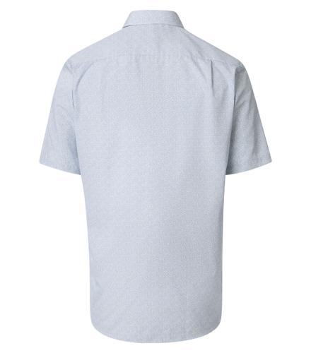 Businesshemd Kurzarm 44 Comfort Fit - Blau