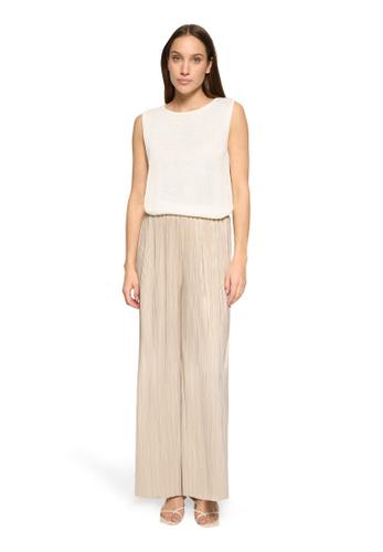 Culotte 44 Gerade - Grau Beige