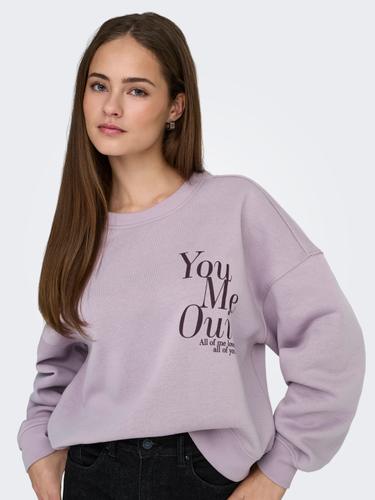 ONLBEST L/S PRINT CREW NECK SWT S Normal geschnitten - Nirvana