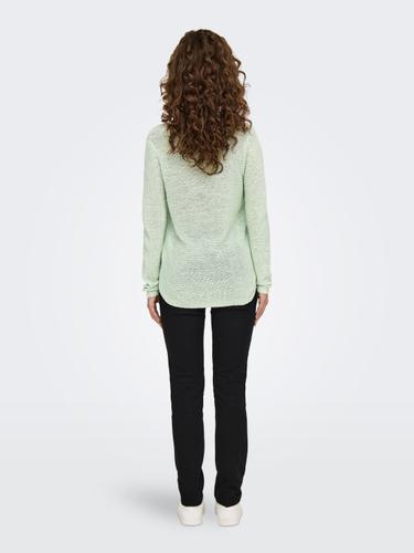 ONLGEENA XO L/S PULLOVER KNT NOOS S Normal geschnitten - Subtle Green
