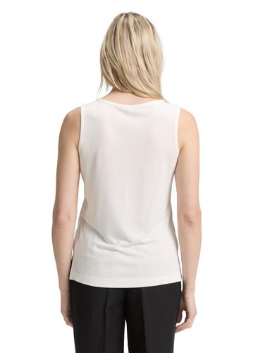 Top mit Cut-Out-Detail XXXL Regular Fit - Whisper White