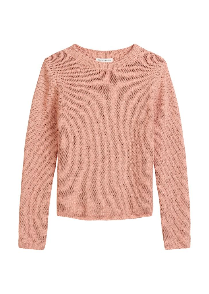 Strickpullover slim Rot L