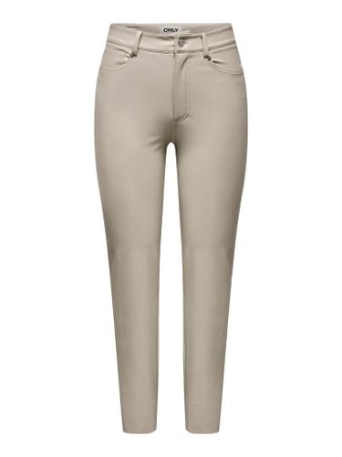 ONLEMILY HW ST ANK FAUX LEATHER PNT