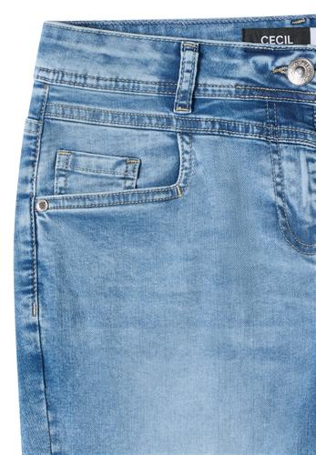 3/4 Slim Leg Jeans im Casual Fit 36/3/4 Hosen - Light Blue Washed
