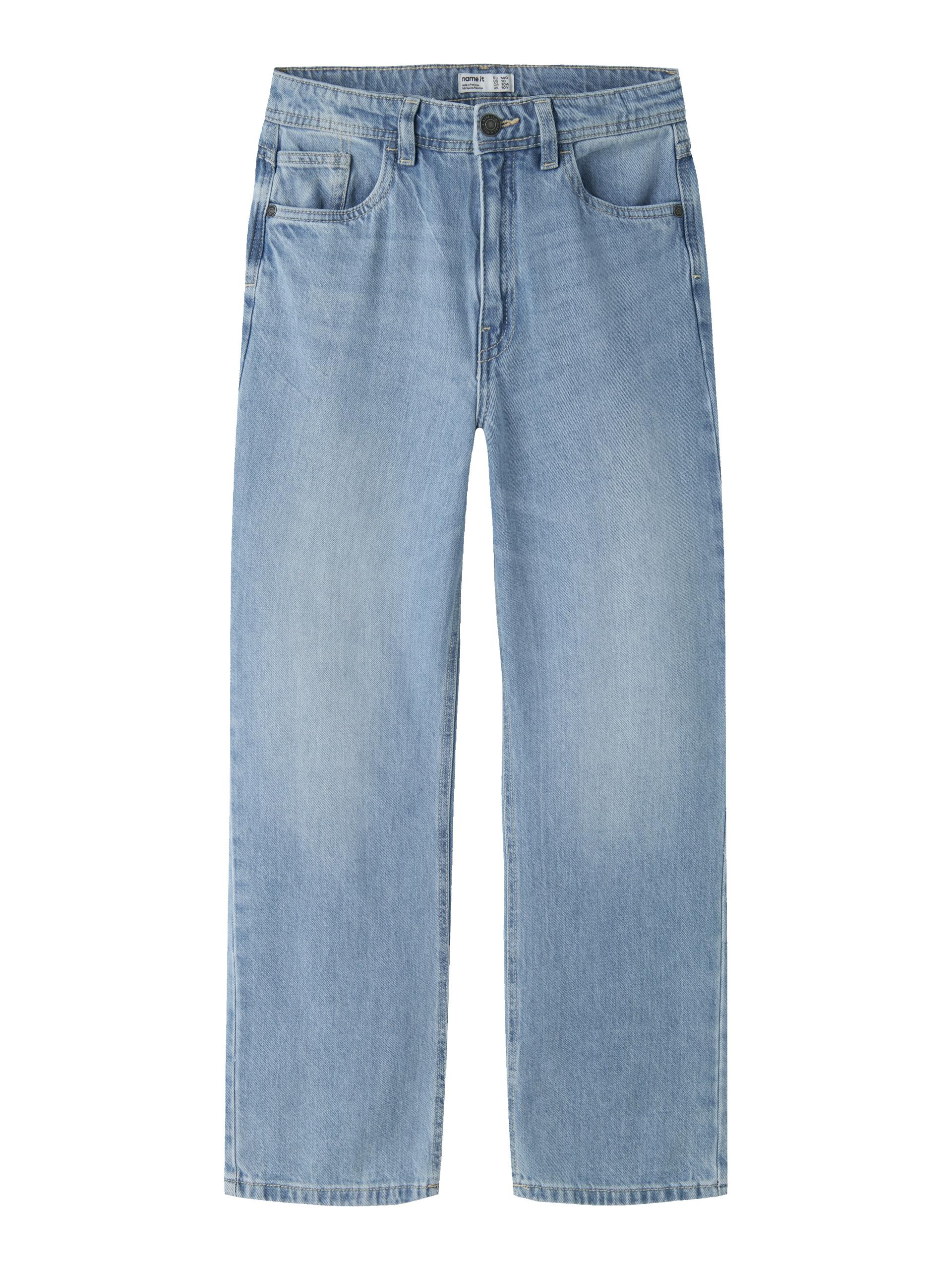 NKMRYAN STRAIGHT JEANS 5950-DM NOOS 128 Gerade geschnitten - Light Blue Denim